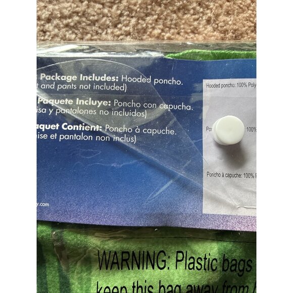 Disguise Disney Encanto Bruno Costume Boys Size S 4-6 Hooded Outfit Movie - Picture 8 of 14